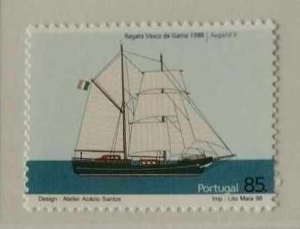 Série Selos Regata Vasco da Gama  -  1998