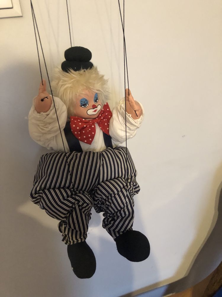 Klaun marionetka kolekcjonerski