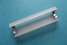 Klosz / osłonka żarnika halogenowego/ LED do lamp podł. Długość 140mm