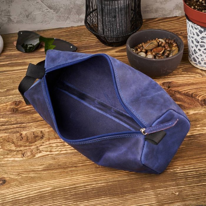 Skórzana kosmetyczka vintage Paolo Peruzzi T-52-DB