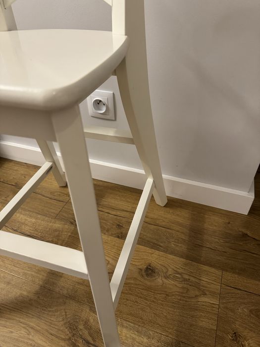 Krzesełko Ikea Ingolf białe