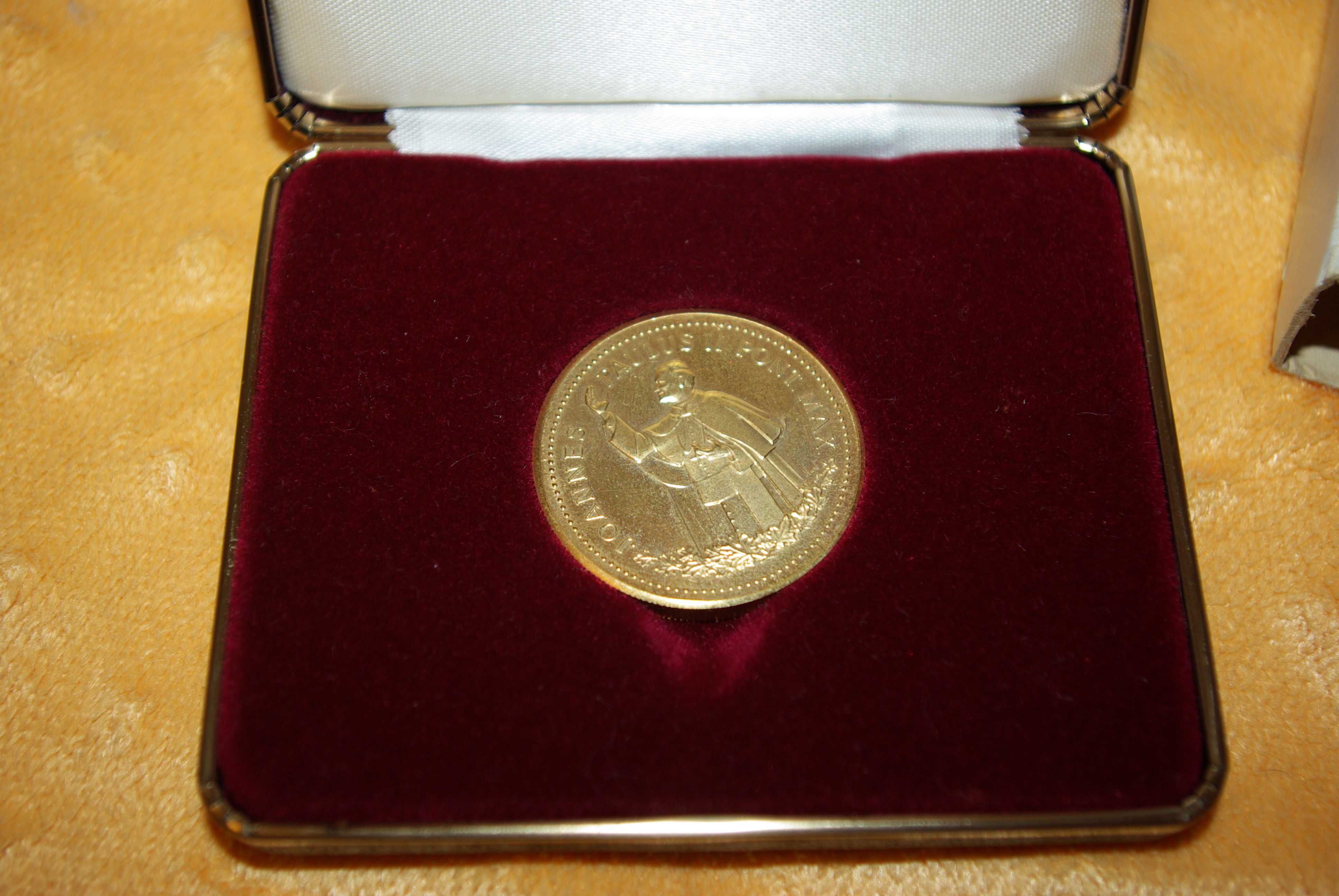 Medal Jan Paweł II / Kanada 1984, limitowana, certyfikat