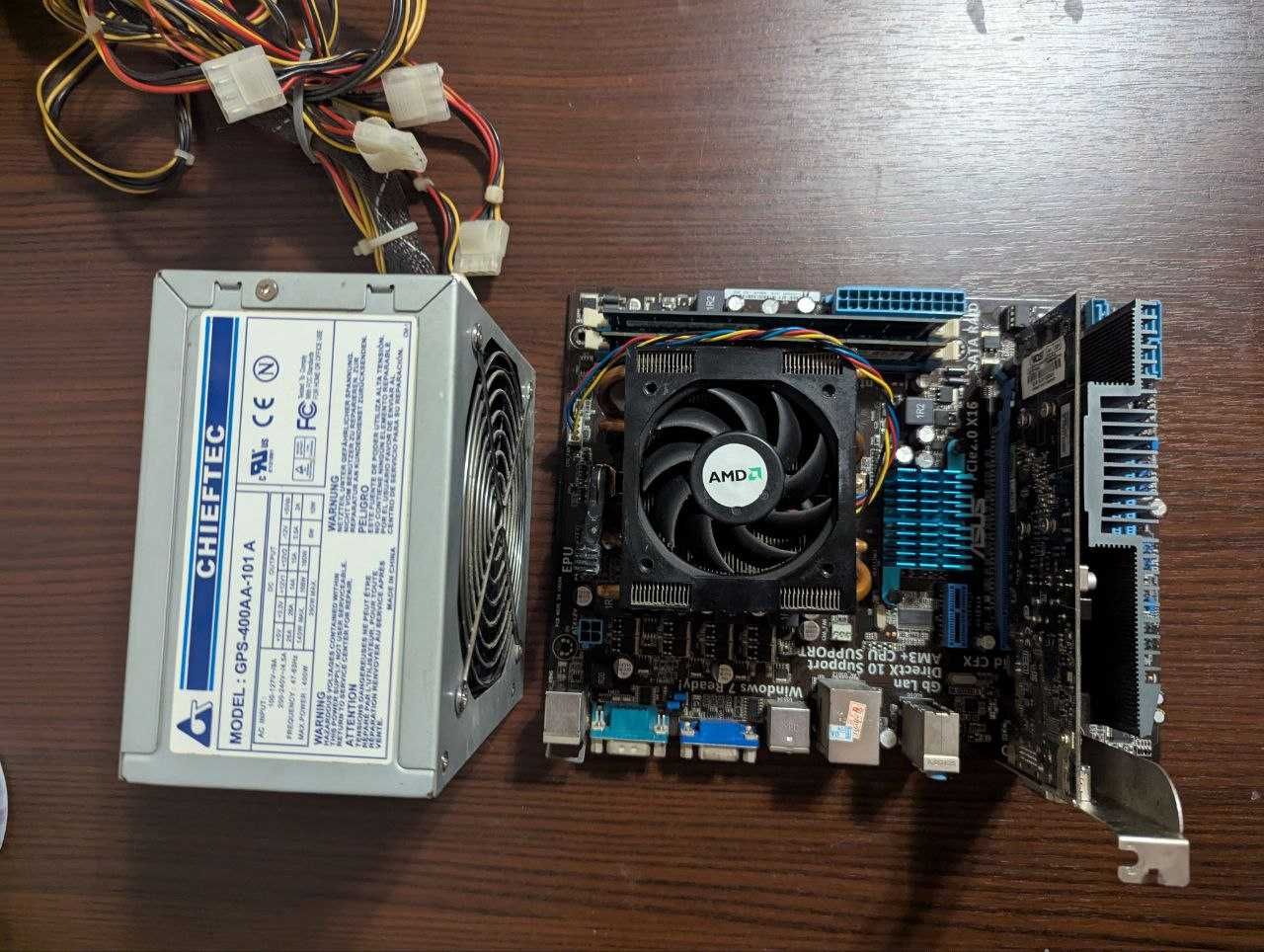 Комплект ПК (FX-6100 / GT 1030 2GB inno3d/ 12GB DDR3,бж 400w chieftec