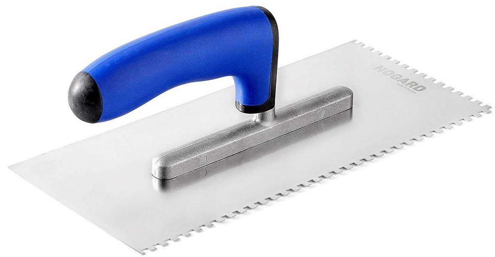 Ząbkowana paca do kleju, stal nierdzewna HOGARD