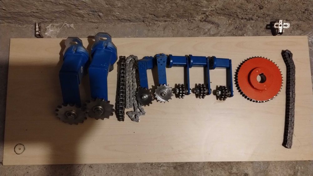 Napinacze plus łancuch