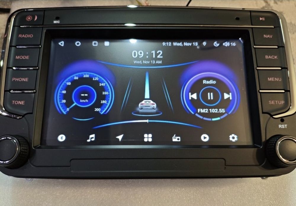 ANDROID магнітола VW SKODA SEAT Carplay, DSP, 4G, камера