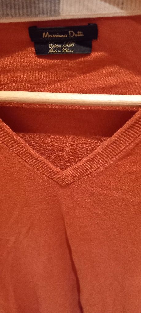 Camisola XL(Massimo Dutti)Nova laranja