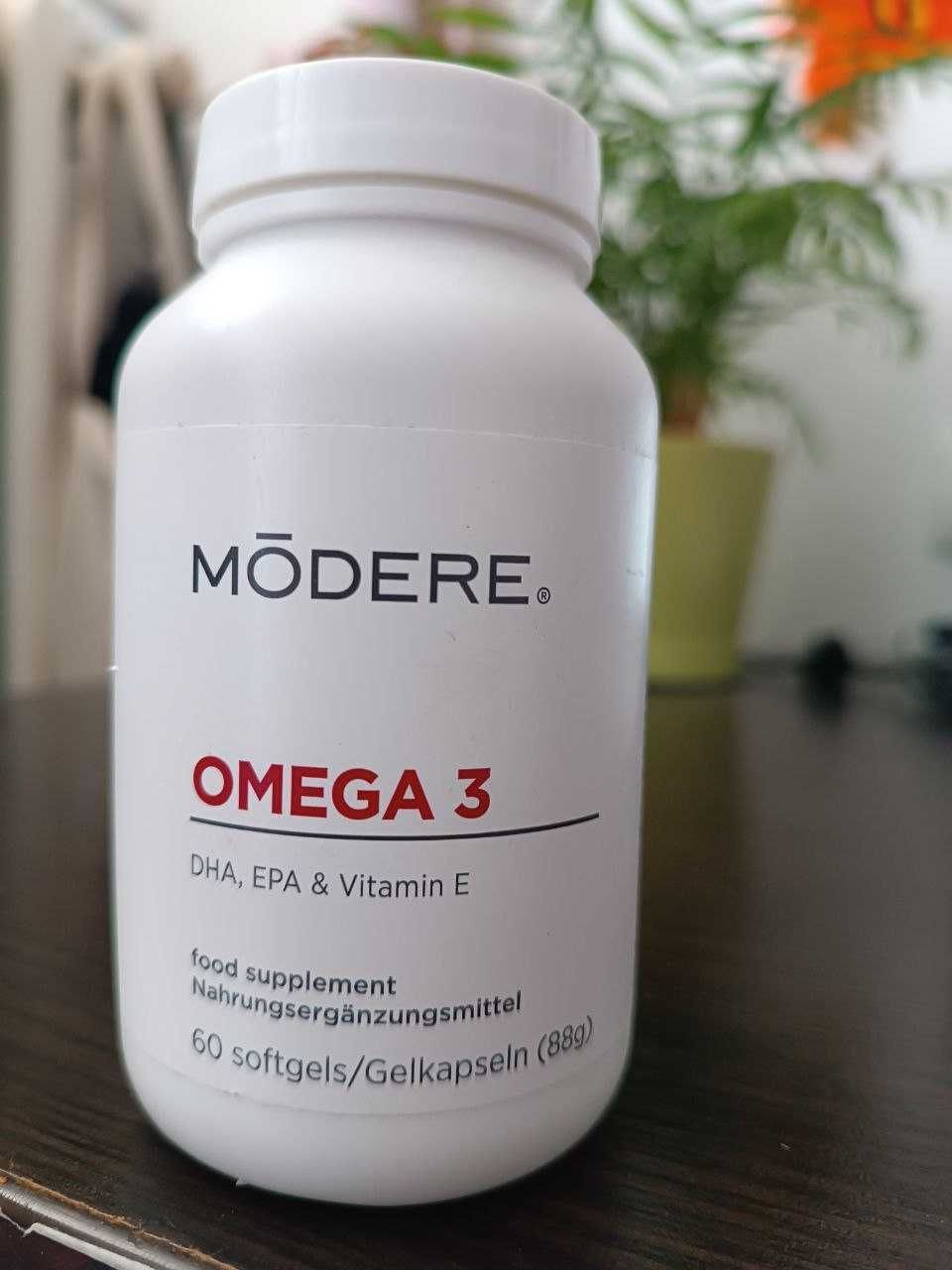 Witaminy Omega-3 Modere, 60 kapsułek, 88gr
