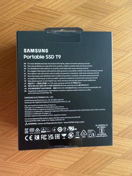 Dysk zewnętrzny SSD Samsung T9 2TB