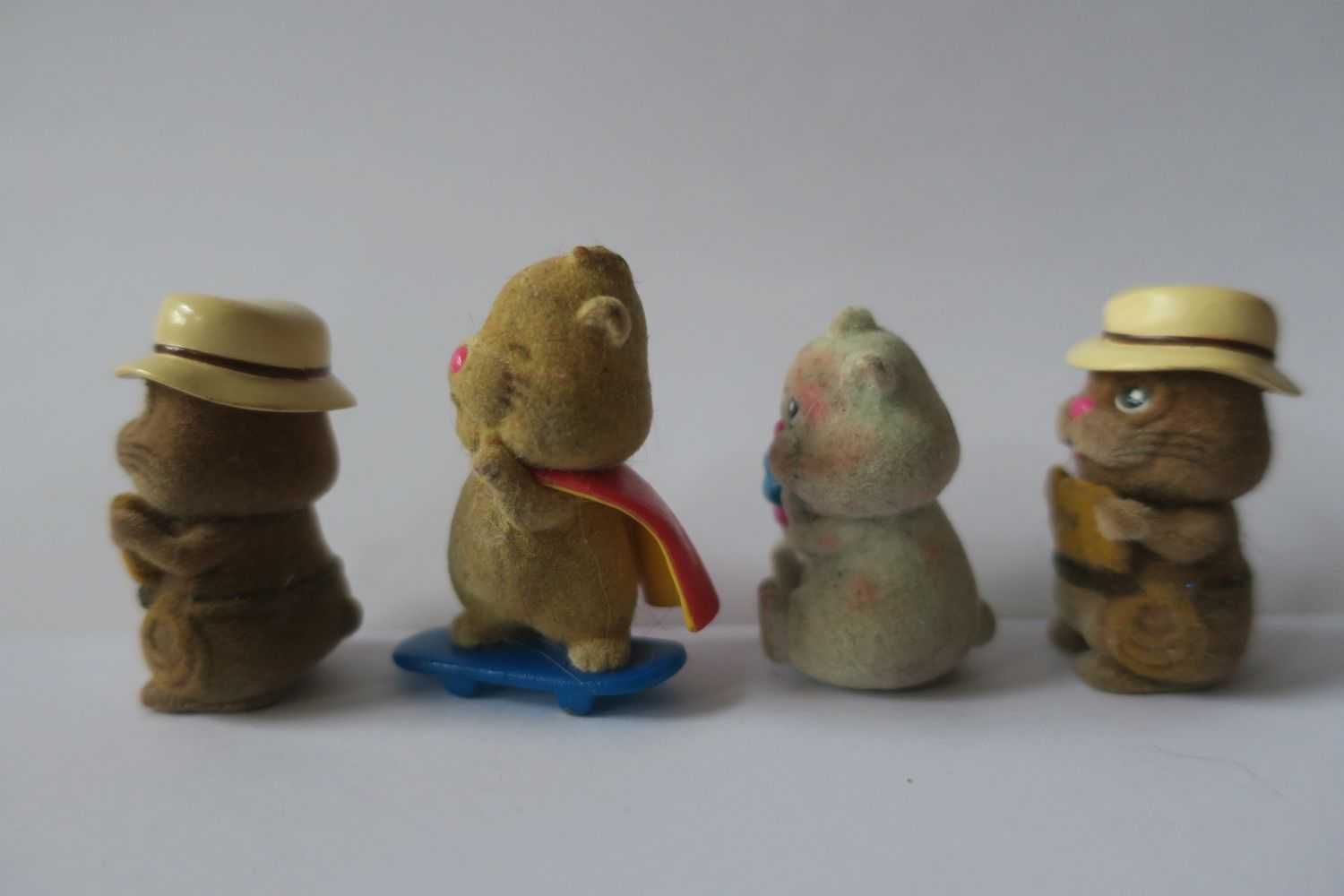 Zestaw figurek chomiki Zhu Zhu Pets 4 sztuki