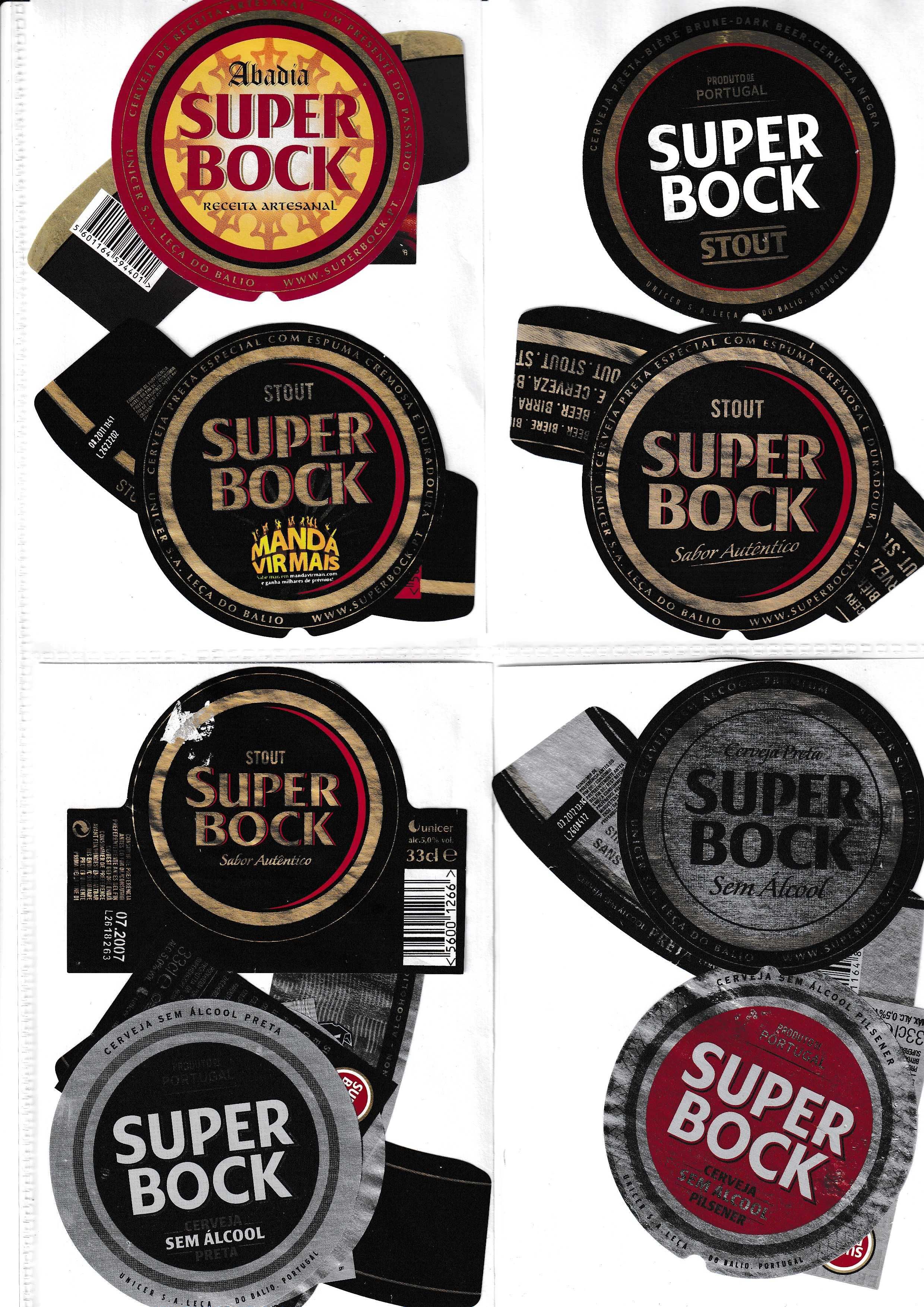 Rotulos  Cervejas Super-Bock