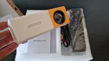 Projector projetor de video decod até 1080p FHD portatil pequeno USB