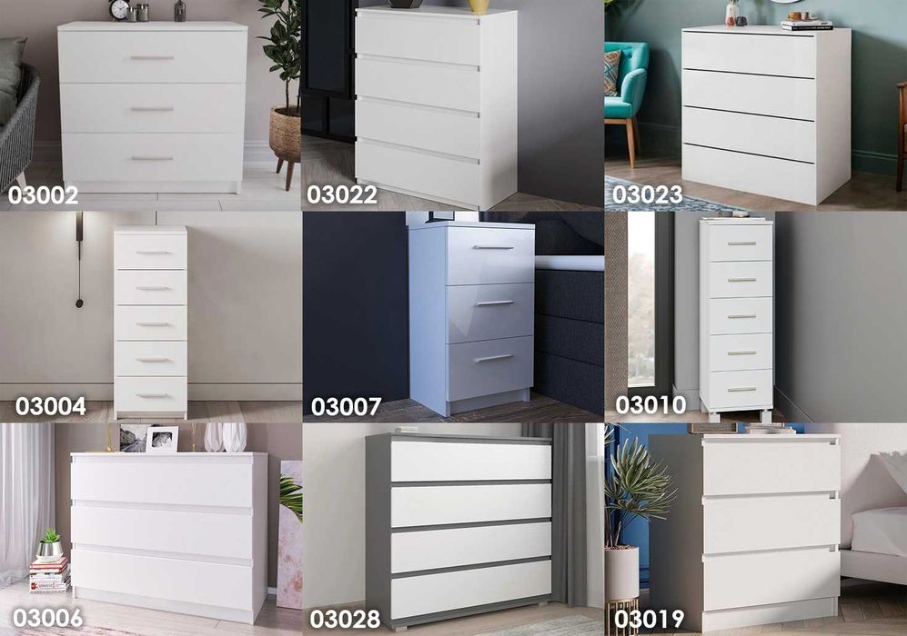 Нове за ціною БУ‼️Вертикальний комод з 5 ящиками у сучасному стилі