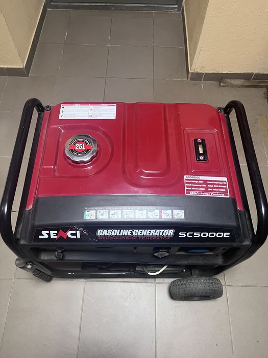 Генератор Бензиновий Senci SC5000E