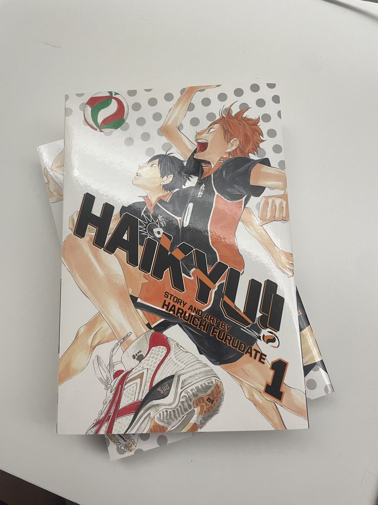 haikyu!! vol. 1 e 2 em inglês