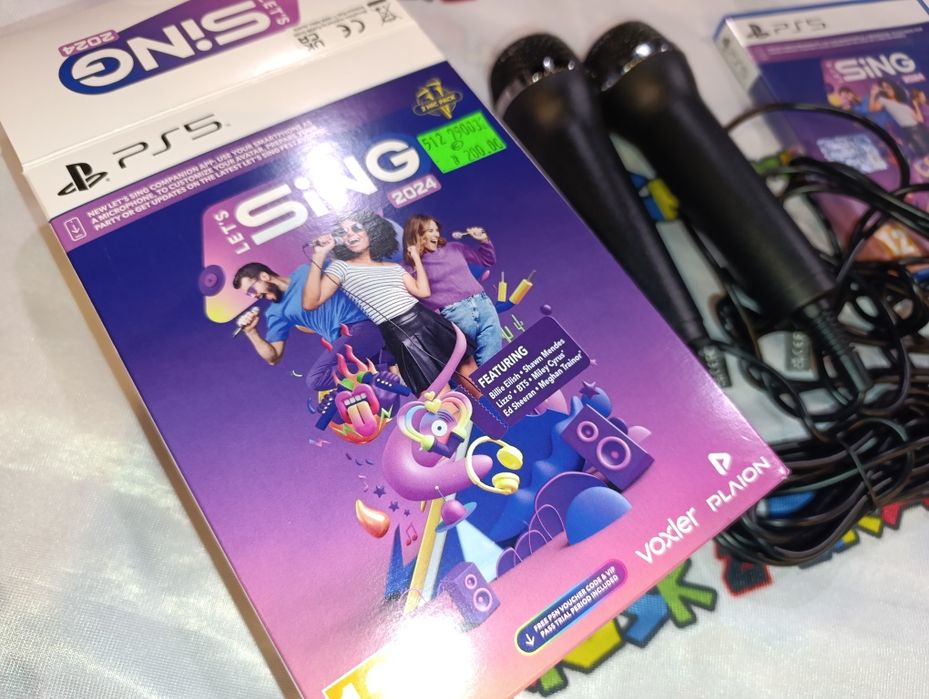 Let's Sing 2024 PS5 stan idealny sklep możliwa zamiana
