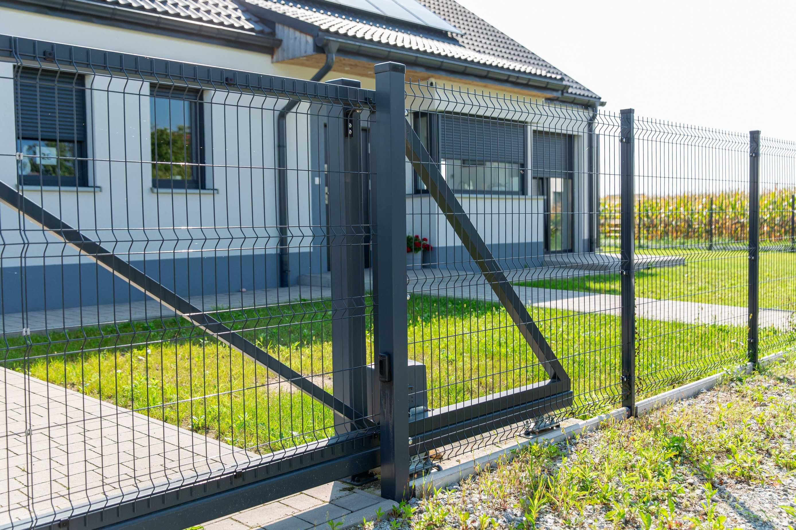 Panel 3D Słupy Akcesoria KOMPLETNE Ogrodzenia Panelowe DOSTAWA POD DOM