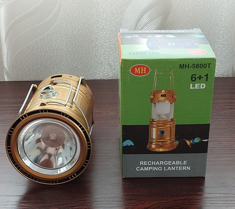 Фонарь кемпинговый MH-5800T 6+1