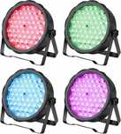 Światło sceniczne DJ, 54x1,5W RGB 3w1 DMX512
