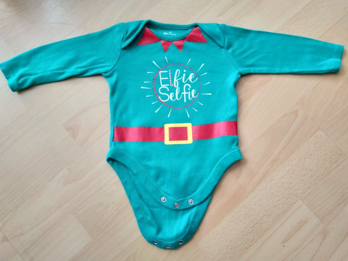 Body niemowlęce świąteczne elf strój elfa święta