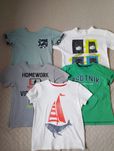 5 koszulek, t-shirty 110