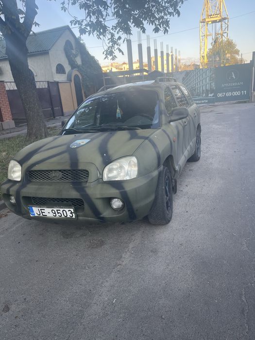 Hyundai Santa fe 2002 бляха
