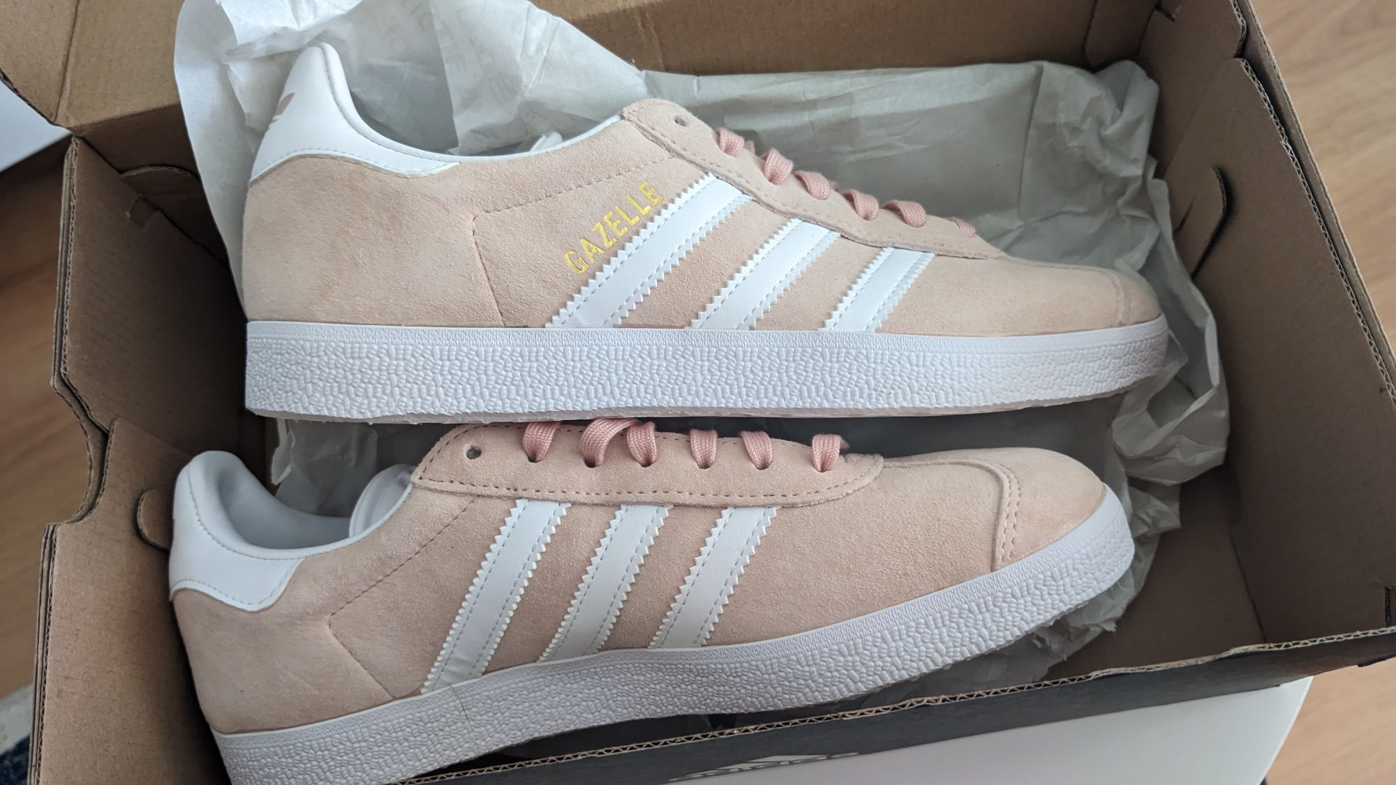 Adidas Gazele Rosa. Tamanho 38