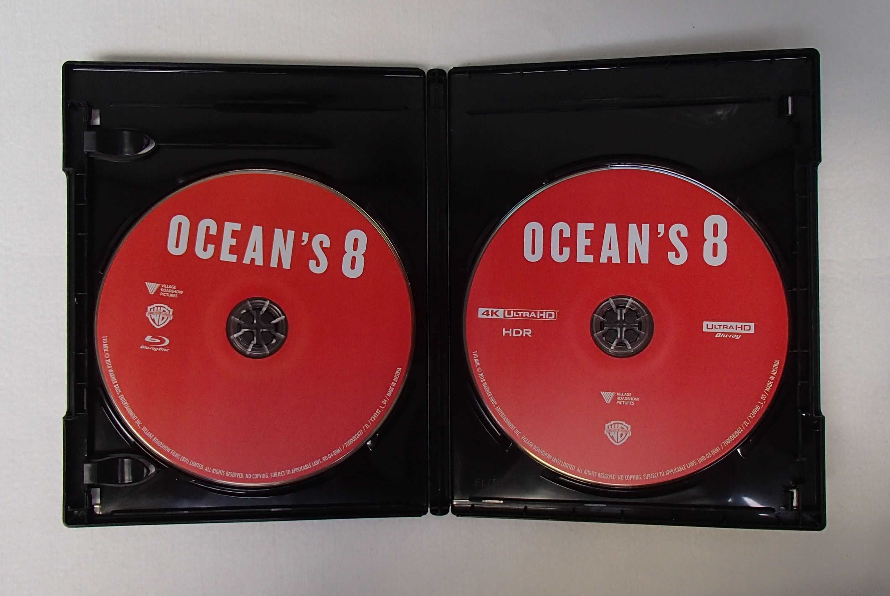 Ocean's 8 Blu-ray + Blu-ray 4K UHD Polskie wydanie
