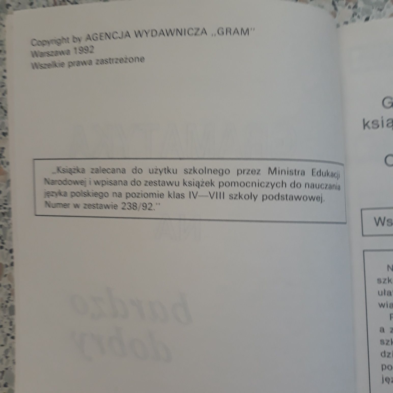 nowa - Gramatyka na bardzo dobry - Gierymski