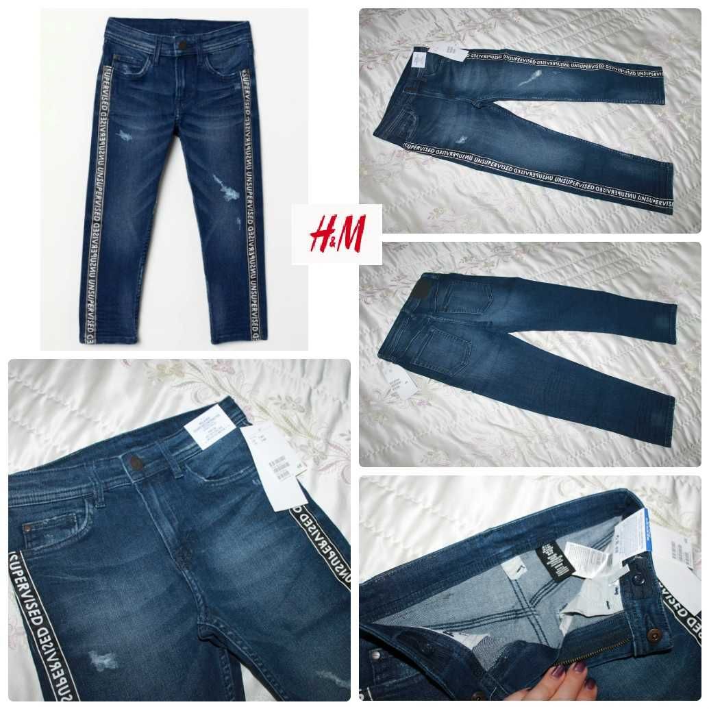 Стильні джинси H&M, розм. 116-122