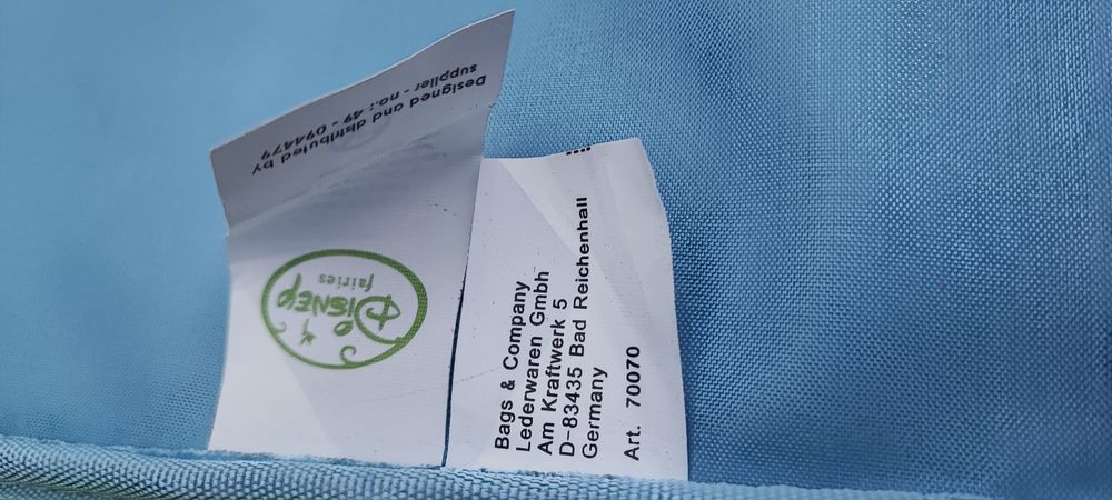 Валіза дитяча на колесах з ручкою телескопічною