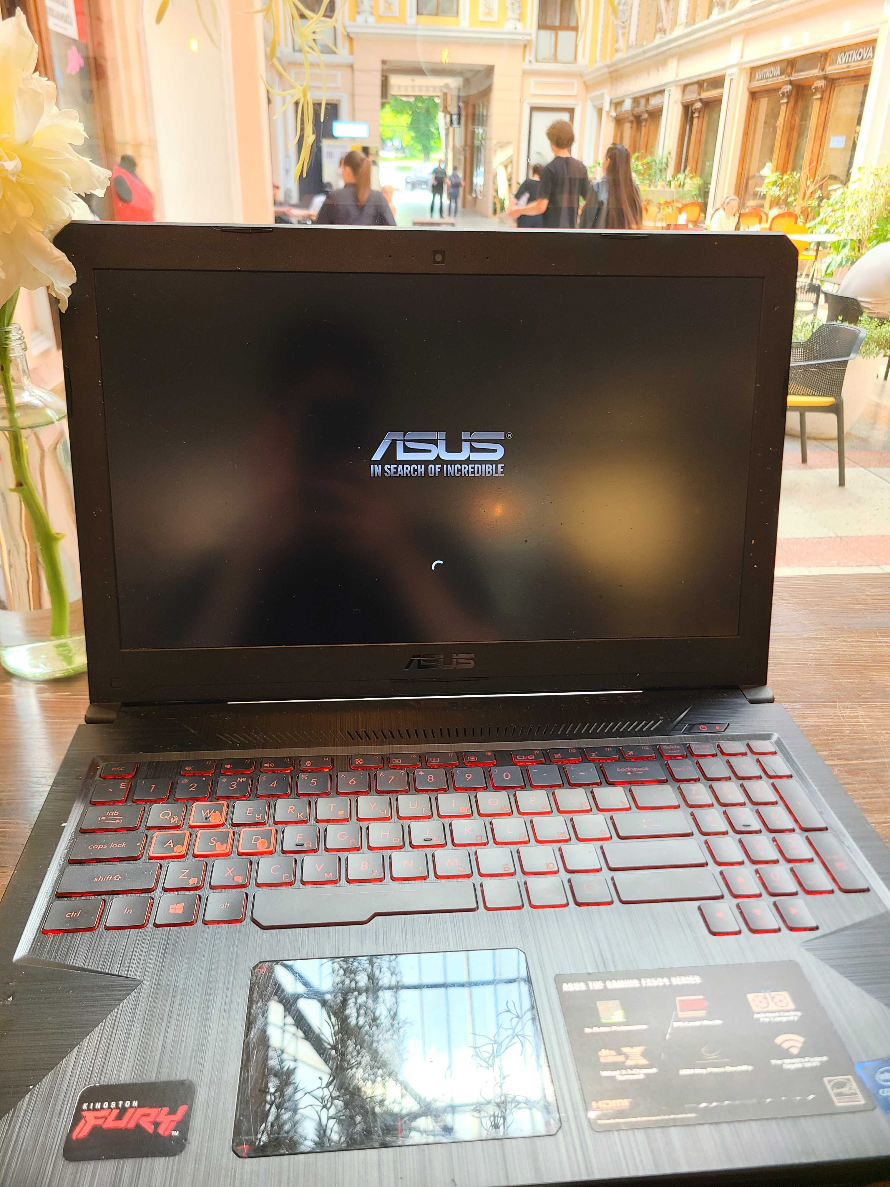 Ігровий ноутбук ASUS TUF FX504GE 1050 TI 4GB | i5 8300H | 16GB RAM