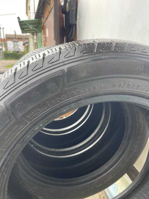 Шини комплект 195/60 r16c зима резина