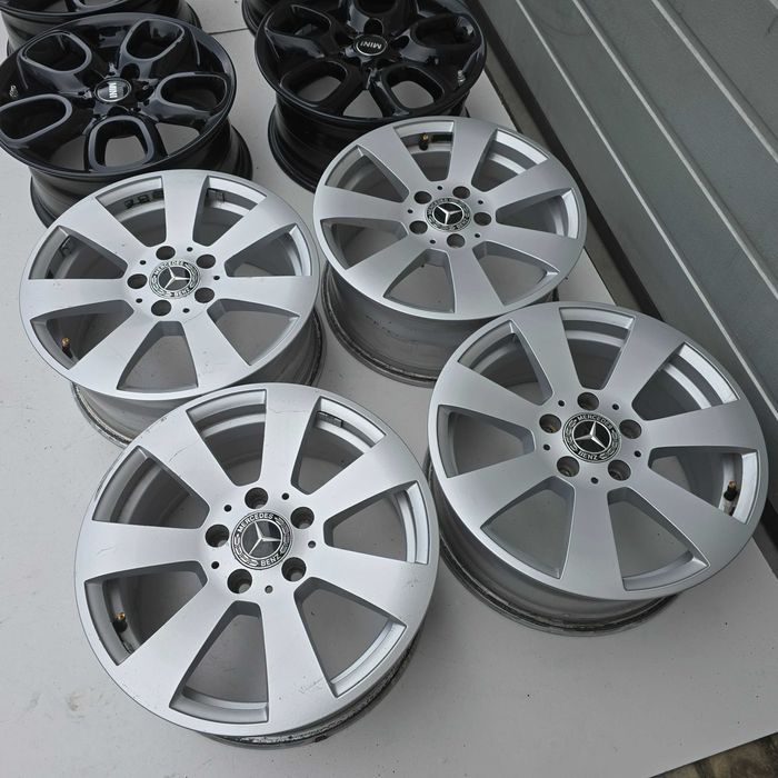 Alufelgi MERCEDES E-KLASA W212 W211 C-Klasa W204 V-KLASA 5X112 16'' 4x