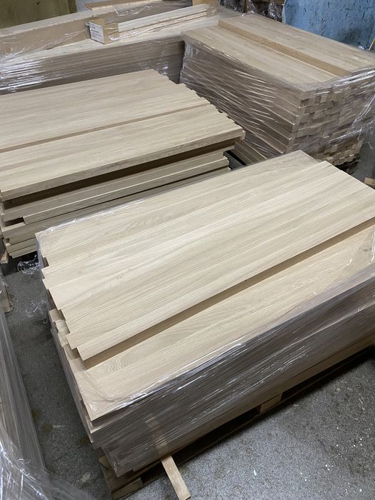 Schody do Montażu Trepy Stopnie Lite 40 mm Dębowe PRODUCENT