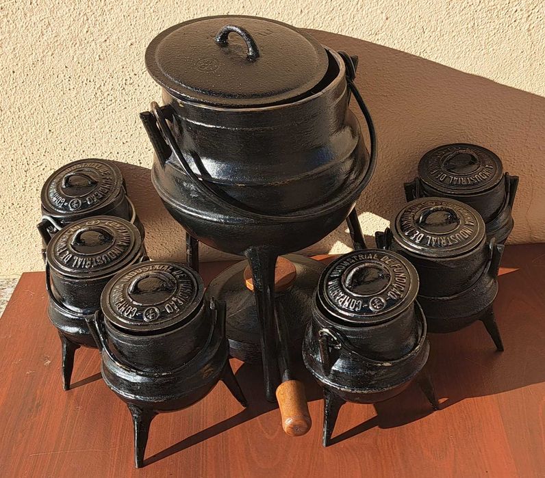 FONDUE Rustico em Ferro Fundido e único