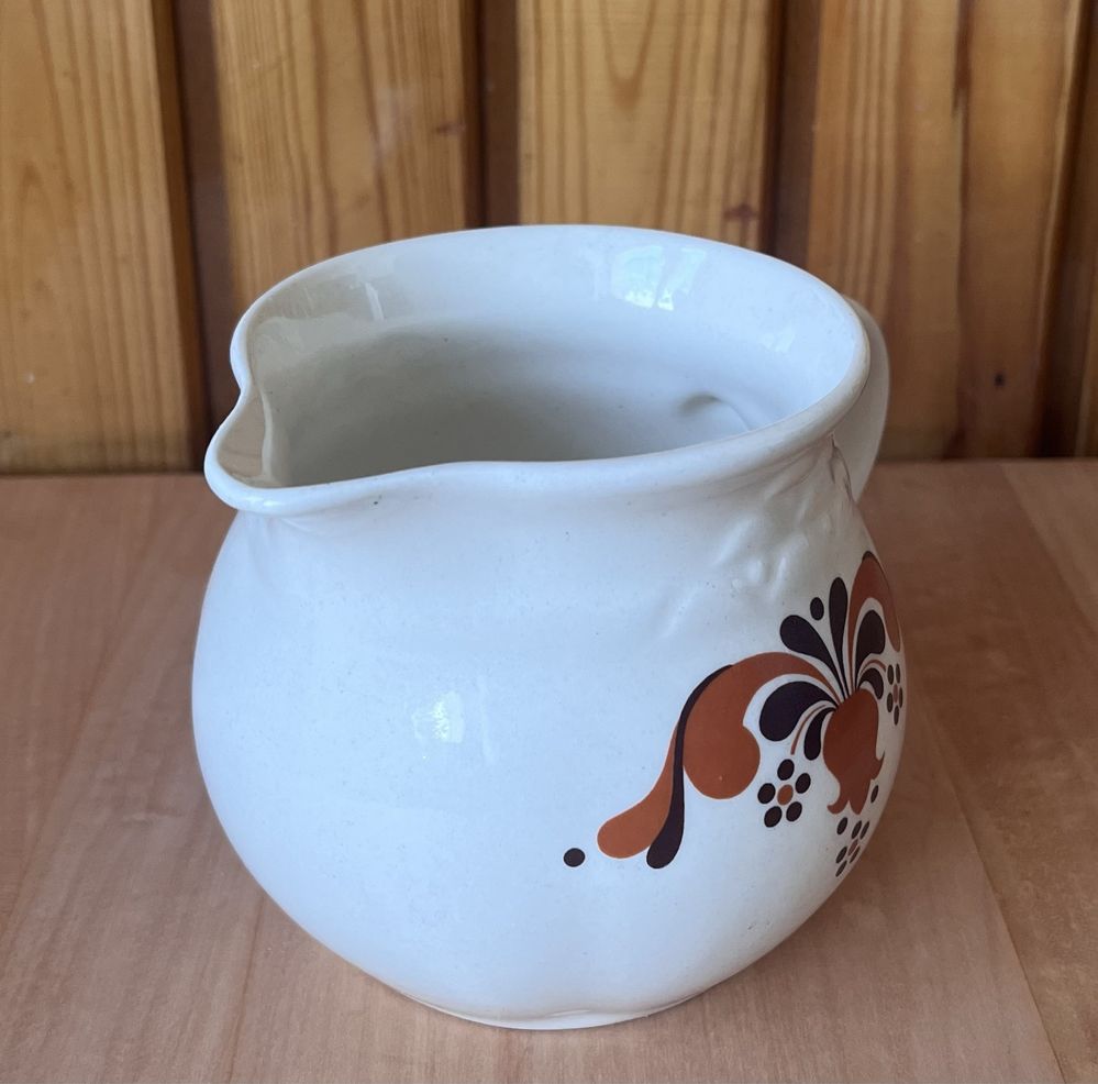 Dzbanek_Mleko_DDR_Vintage_ 0,60L_ stara Porcelana_