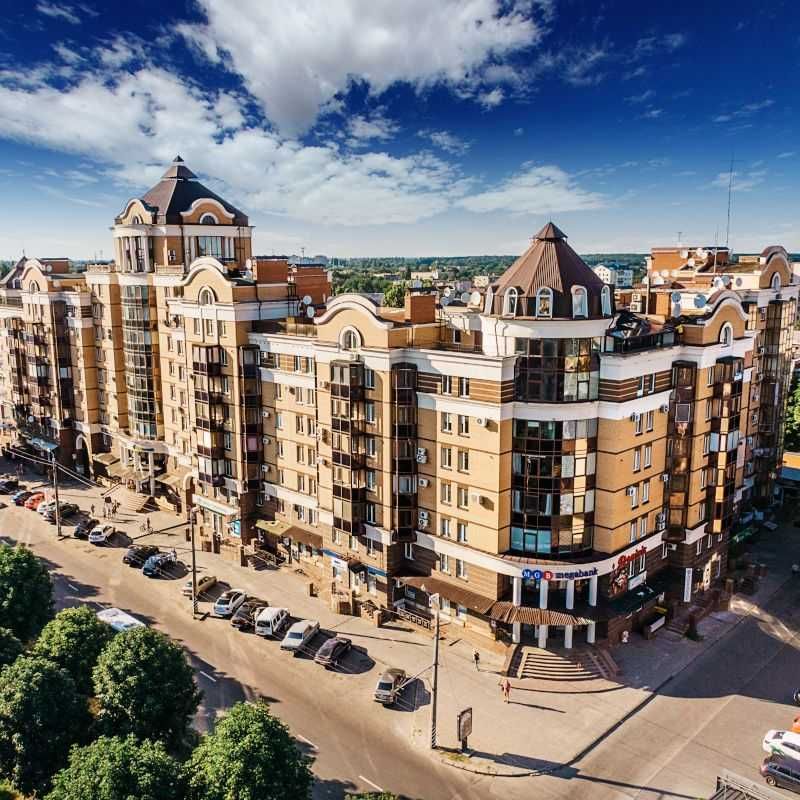 ApartPoltava Закритий ДВІР 2-кімн новобудова ЦЕНТР, БАНК. чек