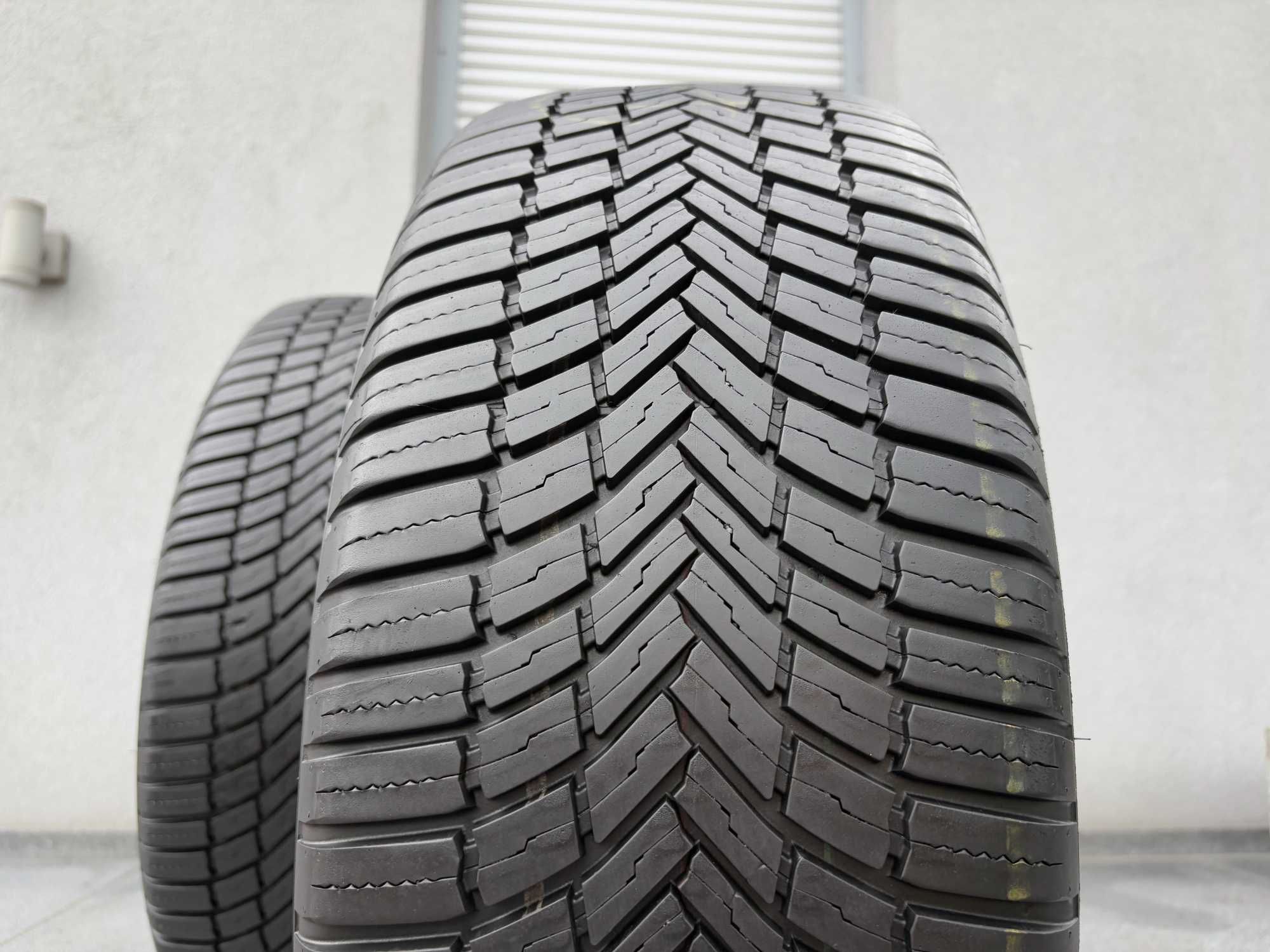 2szt całoroczne 235/55R17 Bridgestone 6,8mm 2024r świetny stan! 4S192