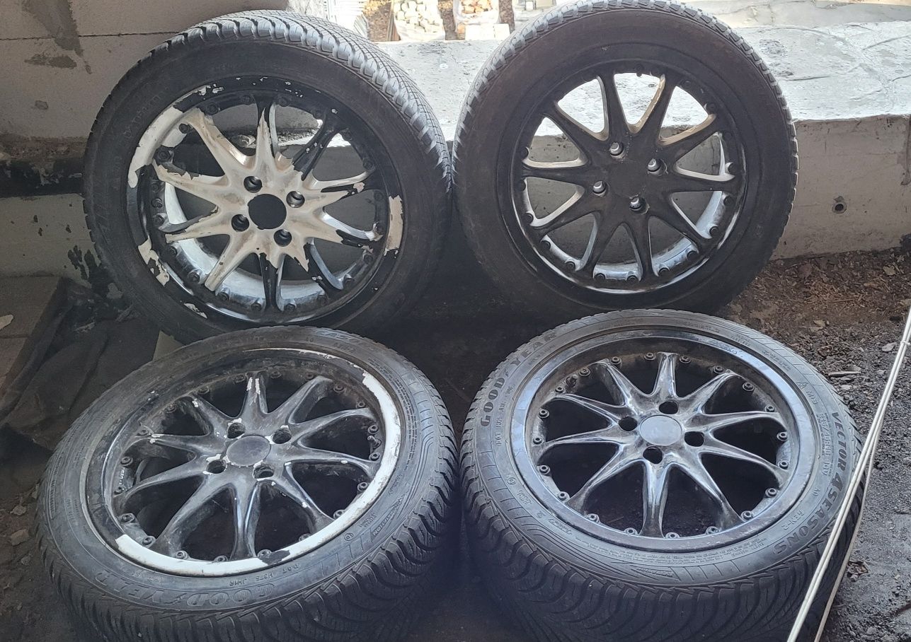 Німецькі диски Autec D756 (7,5x16 ET35 4x100) VW Golf 1,2,3