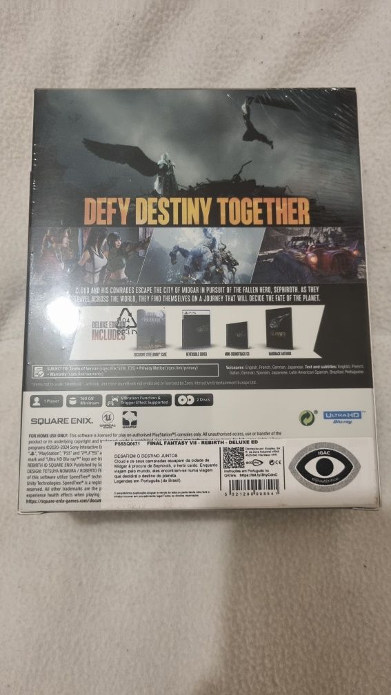 Final Fantasy VII Rebirth Deluxe Edition PS5