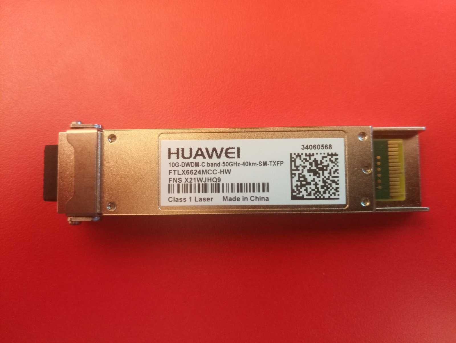 Трансивер HUAWEI 10G-DWDM-C band-50GHz-40km-SM-TXFP та інші