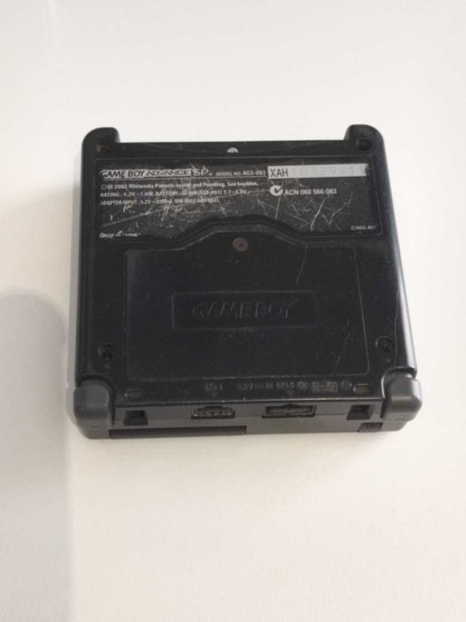 Gameboy Advance SP Preto mais mala e carregador
