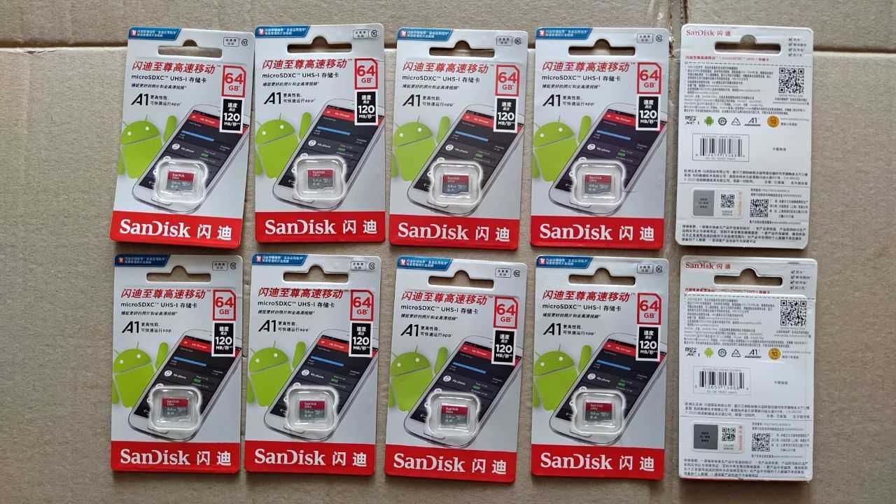 Карта пам'яті Sandisk 32Gb microSD, оригінал / є інші моделі