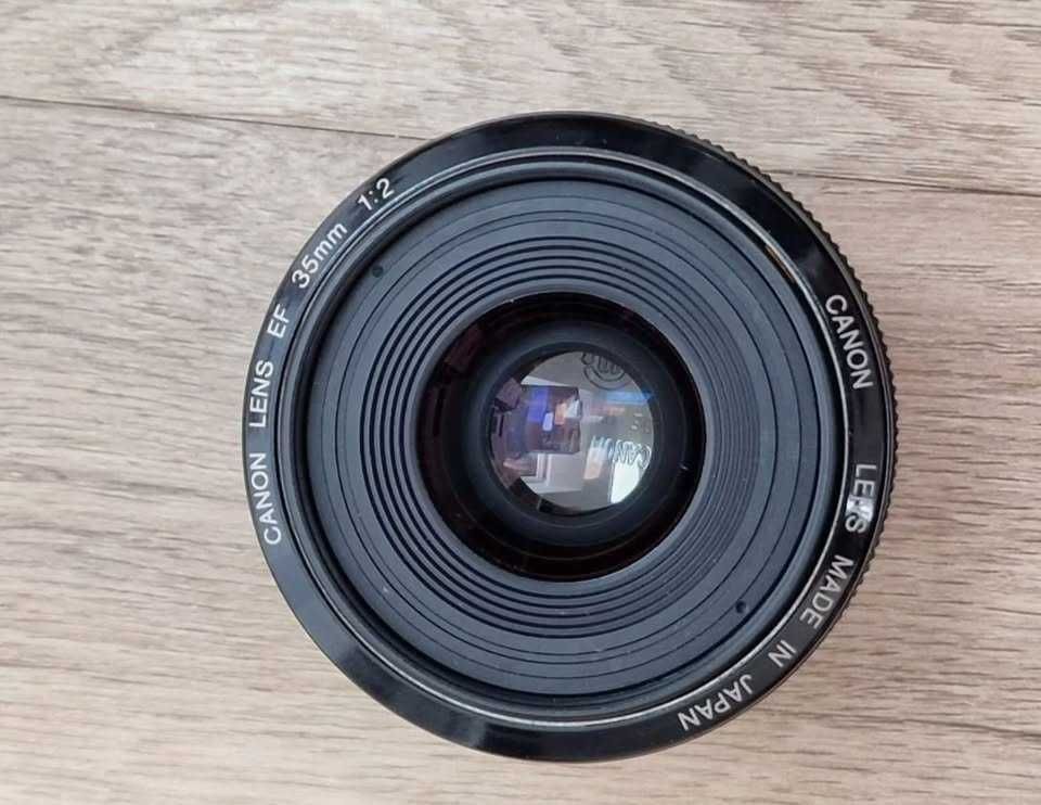 Canon EF 35mm f/2 USM C/ Parasol ( Full frame ou Apc) c/NOVA