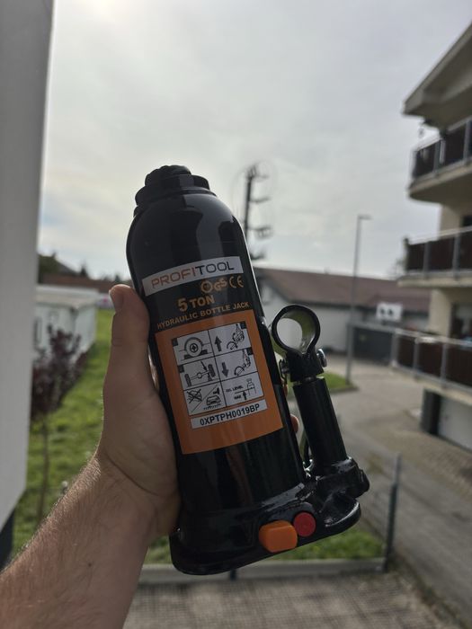 Podnośnik Hydrauliczny Słupkowy 5 Ton Lewarek samochodowy