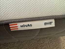 Materac sprężynowy twardy IKEA Hovag 80x200 cm stan bdb