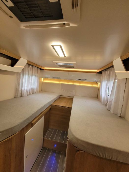 Wynajem kampera RollerTeam 5os 170KM, automat, klimatyzacja 4x rowery