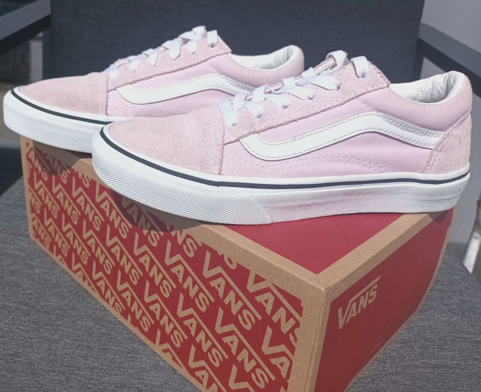 Tenis Vans Old School Rosa