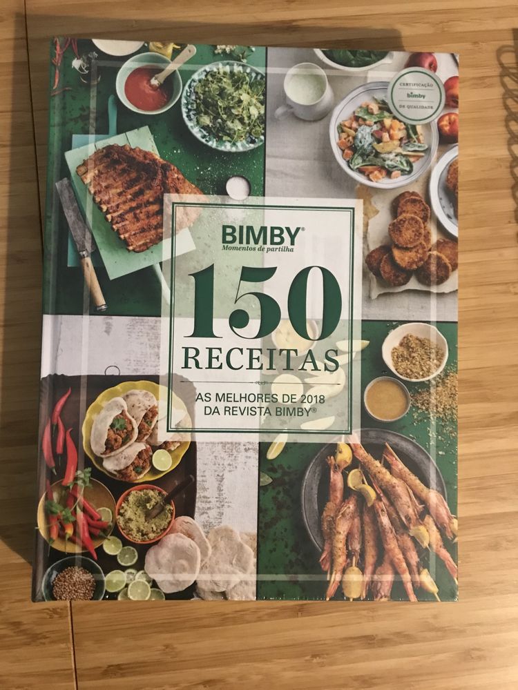 Livros receitas bimby / 150 receitas 2018 e 2017